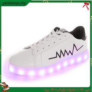 AIME Men/Women students ghost dance luminous shoes USB rechargeable led light sneaker Women's Shoes