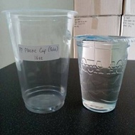 PP Plastic Cup 16oz 7 grams contains 50 pcs