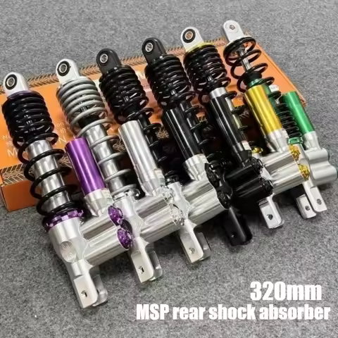 320mm Motorcycle CNC with Hydraulic Rear Adjust Damping Shock Absorber for Absorber Suspension Motor