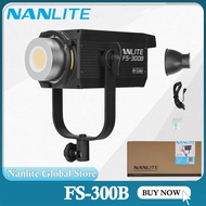 Nanlite FS-300B Bi-color 350W 2700K-6500K COB Video Light Photography Lighting Fill Light for Studio