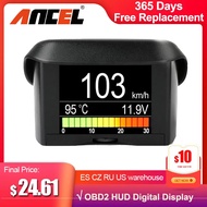 Ancel A202 On-board Computer For Car OBD2 Automobile Scanner Digital Computer Display Speed Fuel Con