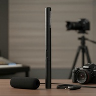 AY-320E Cardioid Condenser Mic for News Interviews, 3-Pin XLR, Handheld TV Reporter Mic