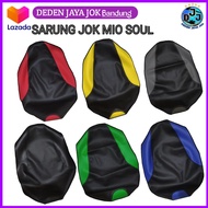 COVER/ sarung jok motor Mio soul full warna bahan original excellent variasi smartleater !!!