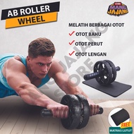 Ab Roller Ab Wheel Abs Roller Double Wheel Roller Fitness gym Equipment (J945)