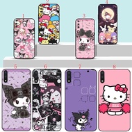 Samsung S22 S23 S30 S24 Plus Ultra D17 CUTE Hello Kitty Soft black phone case