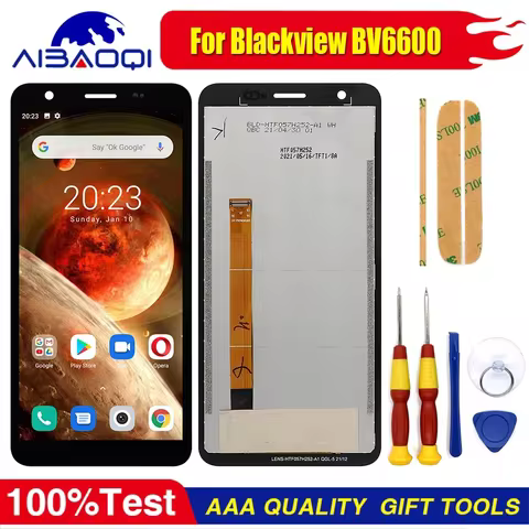 New Original Touch Screen LCD Display LCD Screen For Blackview BV6600 BV6600E BV6600 Pro Replacement