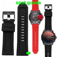 24mm/26mm Silicone Strap Waterproof Sweatproof Adapt to Watch Strap DZ4318/4323/4283/4476 Accessorie