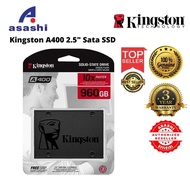 【จัดส่งตลอด 24 】Kingston SSD A400 แท้ 120gbโน้ตบุ๊ก โซลิดสเตทไดรฟ์ssd 240gb 480gb ssd960gb สําหรับเดสก์ท็อป แล็ปท