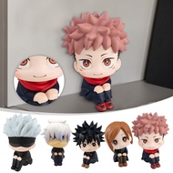 ฟิกเกอร์อนิเมะ jujutsu Kaisen itadori Yuji gojo satori fushiguro Megumi kugisaki Kawaii โมเดลของเล่น