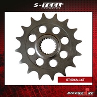 S-TEEL Front Sprocket Motorcycle for BMW G310GS / G310R (ST406A-16T)