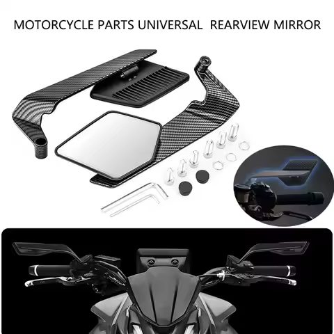 Motorcycle Adjustable Side Rotating Rearview Mirrors For Honda CB 750 Hornet CB 1000 CB1000 Hornet S