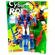 Boys Toys Boys Toys Robot Toys Into 2-1 Cyber Car Kids Educational Toys