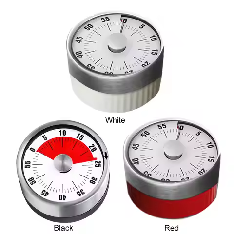 Kitchen Cooking Timer Magnetic Stand Back Mechanical Desk Timer Mechanical Kitchen Timer for Home Co