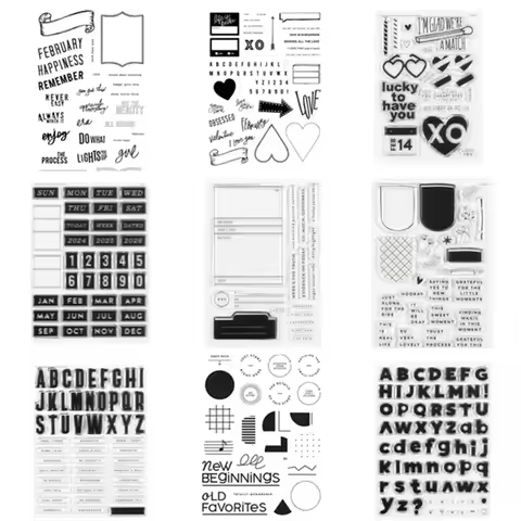 New English Clear Stamp For DIY Scrapbooking/Card Making A7236