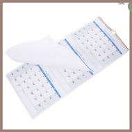 📦 3 Month Wall Calendar 2025-2027 Sky-Blue Paper para sa Pagsubaybay