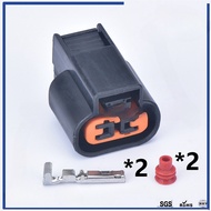 1 set 2 pin 2.2 (Female) ABS Sensor plug Fog Lamp Automotive Wiring Harness Connector For Mitsubishi