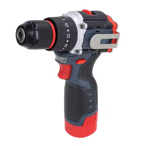 18V Electric Power Drill Set Pure Copper Brushless Motor Cordless Drill Driver for Wood Metal Cerami