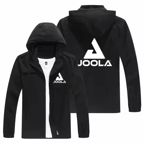 JOOLA Spring and Autumn New Men's Hooded Jacket Sports and Leisure Loose Versatile Coat Men's Handso