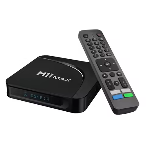 Y43A-For Amlogic S905X5M 4K HD HDR10+ AV1 M11 Max Smart-TV Box Android 14 Dual Band Wifi 6 AI-SR Med