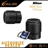 NIKON NIKKOR Z 50MM F/1.8 S Lens (NIKON MALAYSIA WARRANTY)