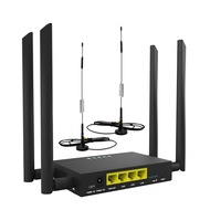 HOSAYA GC111 Industrial Grade 4G CPE LTE SIM Card WiFi Router Tough Iron case 32 WiFi Users RJ45 X 4