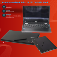 Acer Chromebook Spin11 R752TN-C56L Black-Intel Celeron N4020 1.10GHz up to 2.80GHz-Ram 4GB LPDDR4X-S