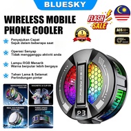 Amgras IceWorld Pro Phone Cooler with Magnetic Attachment and RGB Lighting