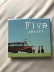 嵐Arashi 會員限定 five cd+dvd