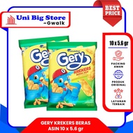 GERY CRACKER KREKERS BERAS ASIN ~ (10 pcs x 5.6 gr)
