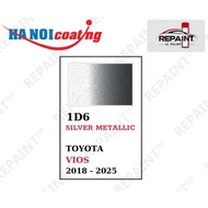 Scratch Removal Spray Paint for TOYOTA VIOS in SILVER GRAY color code 1D6 - SILVER METALLIC genuine 