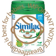 SIMILAC
Organic Infant Formula Baby Milk Powder Stage 1 (For 0 to 12 months)

