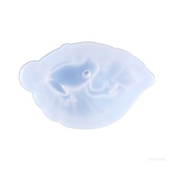 Crazy Leaf Frog Shaped Mold Cute Keychain Casting Mold  Grade Silicone Keyring Mold Decorations Key 