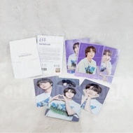 Jin BTS Sowoozoo White Photocard Mini BTS Photocard 2021 Muster Sowoozoo Jin White