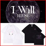 BS1 Red Velvet Bae Ju Hyun Irene I-WILL Unisex Fashion Trend summer T-shirt KPOP Short Sleeve Top SB