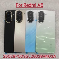 Back cover battery cover case for Xiaomi Redmi A5 25028RN03A 25028PC03G Battery Housing Cover Door R