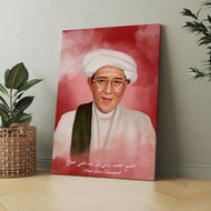 Abah Guru's Photo Painting In A Collection Of uk 30x40 ulama And Aesthetic Posters