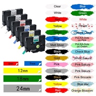 6mm/9mm/12mm/18mm/24mm/36mm Label Tape Compatible Brother Label Tape for PT-H110 PT-H105 PT-H300  PT