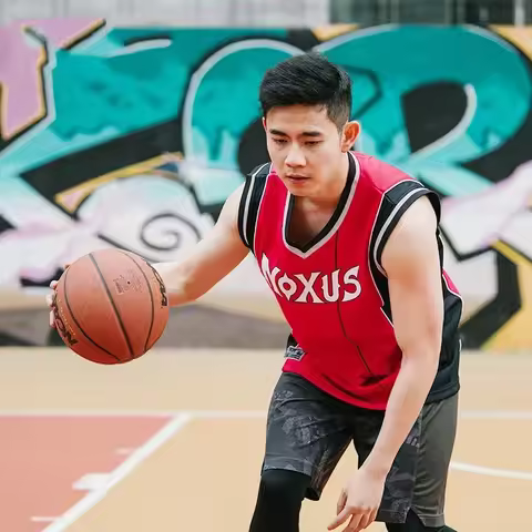 Candy 2025Slam Master School Basketball Team Tops Shirt Game LOL League Noxus Vest Sports Wear Unifo