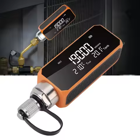 VGW-Mini Vacuum Gauge Micron Digital Micron Gauge Refrigeration Vacuum Tester Accurate Measurement f