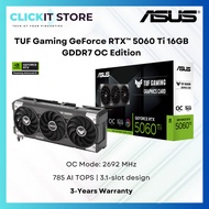 ASUS TUF Gaming GeForce RTX™ 5060 Ti 16GB GDDR7 OC Edition Kad GPU Graphics | TUF-RTX5060TI-O16G-GM