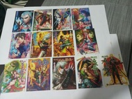 火雲邪神傳新著龍虎門  石黑龍傳 春秋戰雄 天子傳奇 蒼天霸皇月曆卡(13款)