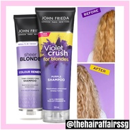 ▪️John Frieda▪️Sheer Blonde Color Renew Tone Correcting Shampoo / Conditioner / Violet Crush