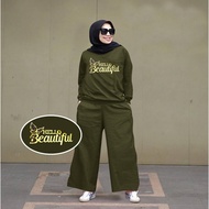 Beautiful HELO SET Of BABYTERRY FIT TO 3XL LD 128 PJ 70CM, PJG Pants 95CM, LP 70 TO 120CM
