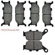 Motorcycle Brake Pads Front&Rear For Yamaha XJ6 XJ 6 Diversion 600 Naked Full Fairing Top Fairing 20