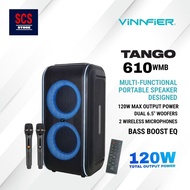 Vinnfier TANGO 600 WMV / Tango 606 WMB / Tango 610 WMB Portable Bluetooth Wireless Speaker