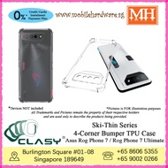 [Authentic] CLASY Ski-Thin Series 4-Corner Bumper TPU Case For Asus Rog Phone 7 / Rog Phone 7 Ultima