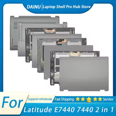 Suitable for Original Latitude E7440 7440 2 in 1 LCD back cover, palm rest, back cover, bottom cover