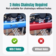 Bike Kickstand, 18mm Bicycle Kickstands for Mountain Bike, Rear Mount Bike Kick Stand Fit 24inch 27.