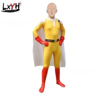 [LXYH- COSER KING] One-Punch Man Saitama Hagemanto เครื่องแต่งกายคอสเพลย์ การ์ตูนอะนิเมะ Cosplay Costume Child