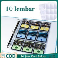 (10 Sheets) A4 Sleeve Photocard Photo A4 Sleeve Kpop A4 Binder Sleeve Clear Sleeve Photocard 9p Bind